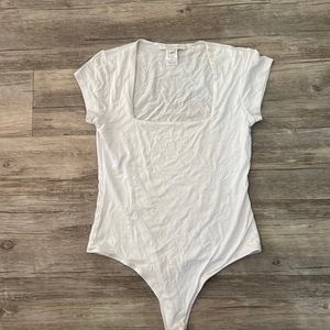 Square neck bodysuit